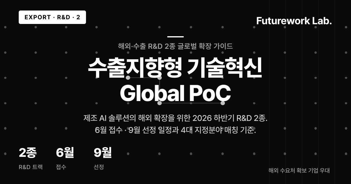 수출지향형 기술혁신·Global PoC