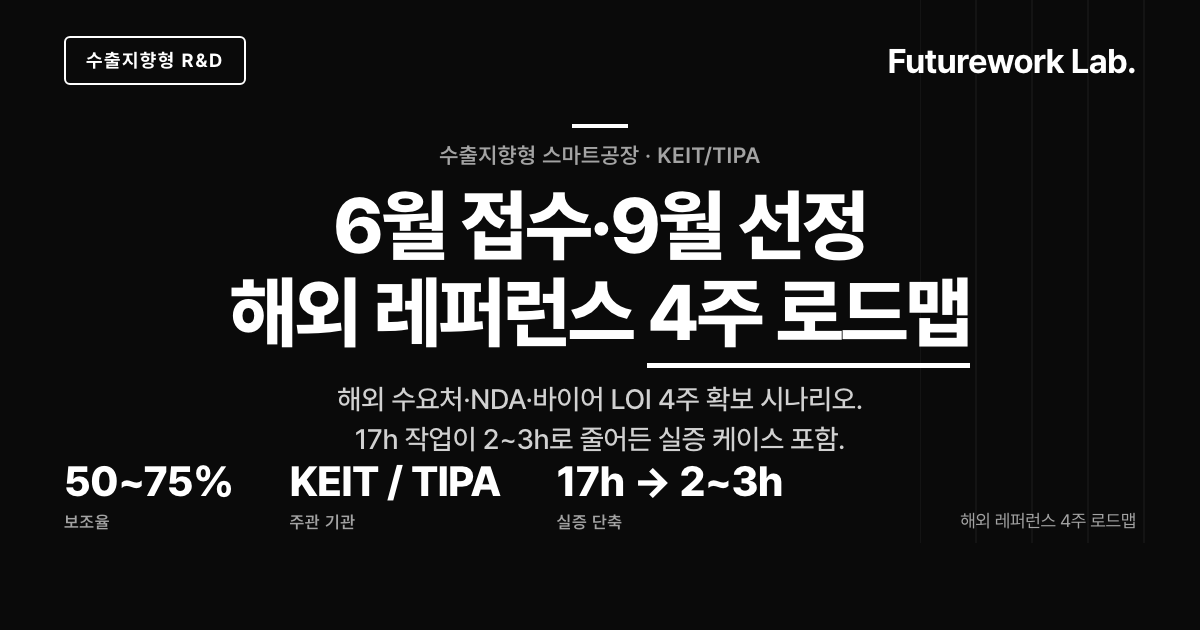 수출지향형 기술혁신개발 2026